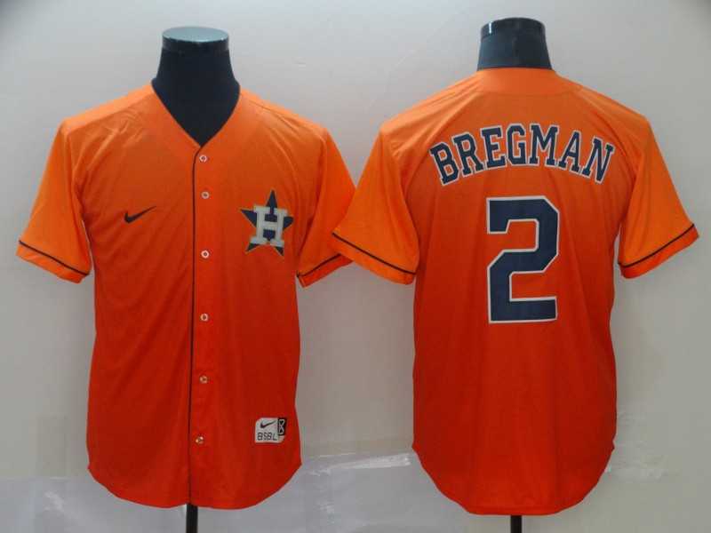 Astros 2 Alex Bregman Orange Drift Fashion Jerseys,We sell and wholesale Astros 2 Alex Bregman Orange Drift Fashion Jerseys on line form chian!